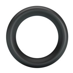 CRAZY BULL - ANILLO PARA PENE DE SILICONA ELIO NEGRO