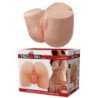 CRAZY BULL - JULIA XXL MASTURBADOR VIBRADOR DOBLE VAGINAL Y ANAL CARNE