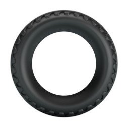 CRAZY BULL - ANILLO PARA PENE DE SILICONA TEXTURIZADA MERRITT NEGRO