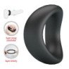 CRAZY BULL - ANILLO PARA PENE DE SILICONA ERGONÓMICO VALEN NEGRO