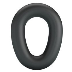 CRAZY BULL - ANILLO PARA PENE DE SILICONA SUPERSUAVE VESPER NEGRO