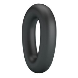 CRAZY BULL - ANILLO PARA PENE DE SILICONA SUPERSUAVE VESPER NEGRO