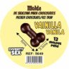 DIABLO PICANTE - MOLDE DE CHOCOLATE CON 12 PENES DE SILICONA PARA COLGAR VAINILLA