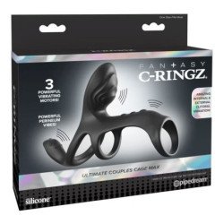 FANTASY C-RINGZ - ANILLO VIBRATORIO PARA PAREJAS DEFINITIVO, 19,5 CM