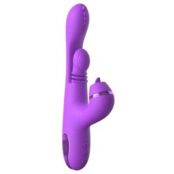 FANTASÍA PARA ELLA - VIBRADOR INTIMOTION PULSE PRO VIBE CONEJO MORADO