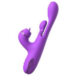 FANTASÍA PARA ELLA - VIBRADOR INTIMOTION PULSE PRO VIBE CONEJO MORADO