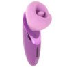 FANTASÍA PARA ELLA - VIBRADOR DE SUCCIÓN DE PLACER MORADO
