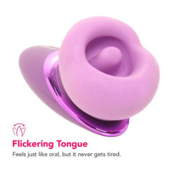 FANTASY FOR HER - VIBRADOR DE SUCCIÓN DE PLACER MORADO