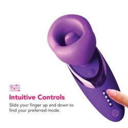FANTASY FOR HER - VIBRADOR DE SUCCIÓN DE PLACER MORADO