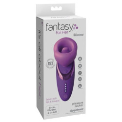 FANTASY FOR HER - VIBRADOR DE SUCCIÓN DE PLACER MORADO