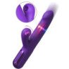 FANTASÍA PARA ELLA - VIBRADOR SUPER SONIX THRUSTER CON FORMA DE CONEJO, COLOR MORADO