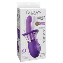 FANTASÍA PARA ELLA - VIBRADOR CONEJO PRO PLUS DE PLACER SUPREMO, MORADO, 20,3 CM