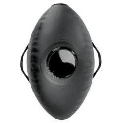 FETISH FANTASY SERIE - BODY DOCK BOLA DE AMOR INFLABLE CON DILDO NEGRO 41,9 CM