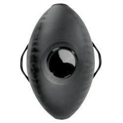 SERIE FETISH FANTASY - BODY DOCK BOLA DE AMOR INFLABLE CON DILDO NEGRO 41,9 CM