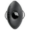 SERIE FETISH FANTASY - BODY DOCK BOLA DE AMOR INFLABLE CON DILDO NEGRO 41,9 CM