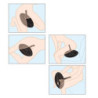 FETISH FANTASY SERIE - BODY DOCK BOLA DE AMOR INFLABLE CON DILDO NEGRO 41,9 CM