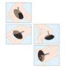SERIE FETISH FANTASY - BODY DOCK BOLA DE AMOR INFLABLE CON DILDO NEGRO 41,9 CM