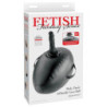 FETISH FANTASY SERIE - BODY DOCK BOLA DE AMOR INFLABLE CON DILDO NEGRO 41,9 CM