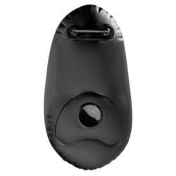 FETISH FANTASY SERIE - ASIENTO INFLABLE BODY DOCK CON DILDO DE 69,2 CM, NEGRO