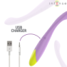 INTENSO - ESTIMULADOR DEL PUNTO G RECARGABLE POR USB FLEXIBLE LUCCA