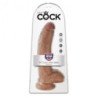 KING COCK - DILDO REALISTA CON TESTÍCULOS 22,8 CM