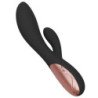 LELO - VIBRADOR DE EMPUJE CON CONEJO INA NEGRO