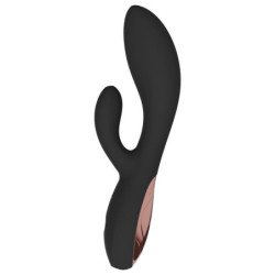 LELO - VIBRADOR DE EMPUJE CON CONEJO INA NEGRO