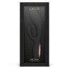 LELO - VIBRADOR DE EMPUJE CON CONEJO INA NEGRO