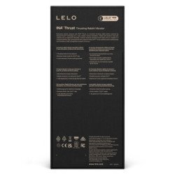 LELO - VIBRADOR DE EMPUJE CON CONEJO INA NEGRO