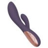 LELO - VIBRADOR DE EMPUJE CON CONEJO INA THRUST MORADO