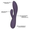 LELO - VIBRADOR DE EMPUJE CON CONEJO INA THRUST MORADO