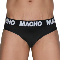 MACHO - MCH007 CLÁSICO DESLIZANTE NEGRO + NEGRO S