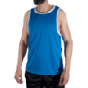 MACHO - CMV002 CAMISETA DE GIMNASIO AZUL TALLA L/XL