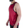 MACHO - CMV003 CAMISETA DE GIMNASIO GRANATE L/XL