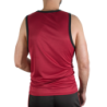 MACHO - CMV003 CAMISETA DE GIMNASIO GRANATE L/XL