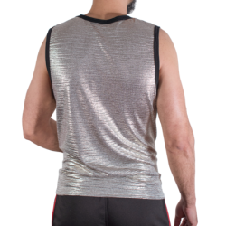 MACHO - CAMISETA CON BRILLO FINO TALLA L/XL