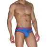 MACHO - MCH005 CLÁSICO DESLIZANTE AZUL + ROJO L