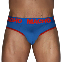 MACHO - MCH005 CLÁSICO DESLIZANTE AZUL + ROJO L