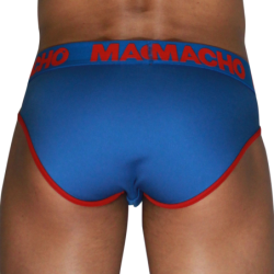 MACHO - MCH005 CLÁSICO DESLIZANTE AZUL + ROJO S