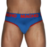 MACHO - MCH005 CLÁSICO DESLIZANTE AZUL + ROJO XL