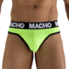 MACHO - MTG001 TANGA AMARILLA FLUORESCENTE TALLA XL