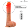 MR INTENSE - DILDO VIBRATORIO DE SILICONA BRADLEY CON EFECTO DE CALOR Y CONTROL REMOTO 21 CM -Ø- 4,2 CM
