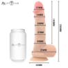MR INTENSE - DILDO EYACULANTE DE SILICONA DANNY 20,5 CM -Ø- 4 CM