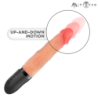 MR INTENSE - VIBRADOR DE SILICONA DE SUBIDA Y BAJADA PARA VESTIR CON EFECTO DE CALOR 24 CM -Ø- 3,8 CM