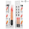 MR INTENSE - VIBRADOR DE SILICONA DE SUBIDA Y BAJADA PARA VESTIR CON EFECTO DE CALOR 24 CM -Ø- 3,8 CM