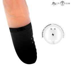 MR INTENSE - VIBRADOR DE SILICONA DE SUBIDA Y BAJADA PARA VESTIR CON EFECTO DE CALOR 24 CM -Ø- 3,8 CM