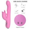 NALONE - VIBRADOR T-MAY CON FORMA DE CONEJO CON MOVIMIENTO DE EMPUJE Y OSCILACIÓN