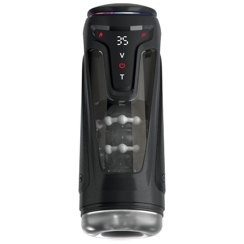 PDX ELITE - MOTO-BATOR PRO MASTURBADOR AUTOMÁTICO VIBRANTE Y CALENTADOR DE 26,5 CM