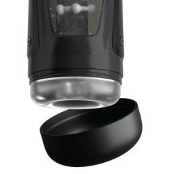 PDX ELITE - MOTO-BATOR PRO THRUSTING STROKER AUTOMATIC VIBRATING AND WARMING MASTURBATOR 26.5 CM