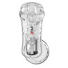PDX ELITE - VIEWTUBE PLUS TRANSPARENTE EZ-GRIP PARA UN ESTIMULANTE DE 21 CM